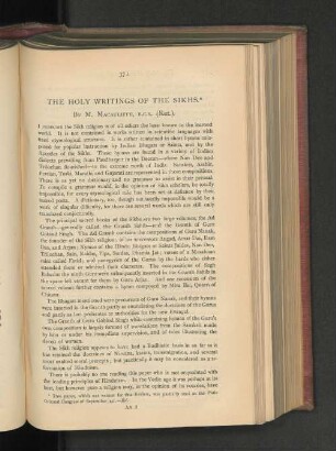 The Holy Writings of the Sikhs.