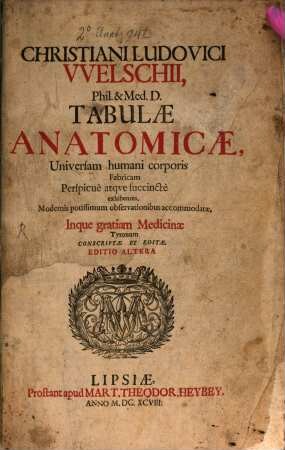 Tabulae anatomicae