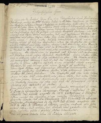 [Begleitbrief des Übersetzers an Johann Christian Dieterich]