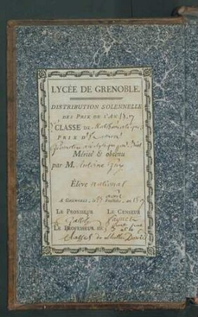 Essai de géométrie analytique appliqué aux courbes et aux surfaces du second ordre / Par J.B. Biot. - 2. éd.
