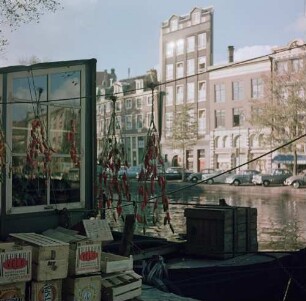 Amsterdam : Amsterdam, malerische Ansicht, September 1956