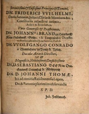De rege eligendo et deponendo discursus : ex Deuteronom. XVII. ...