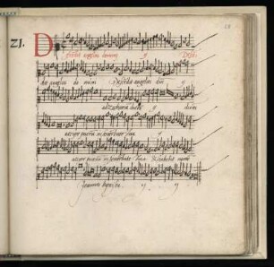 21. Descendit angelus domini