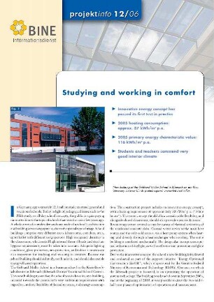 Studying and working in comfort.