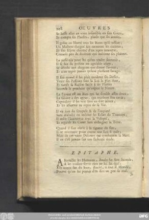 Epitaphe.