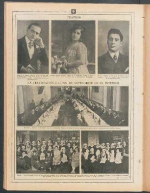 La celebración del XX de Septiembre en el interior