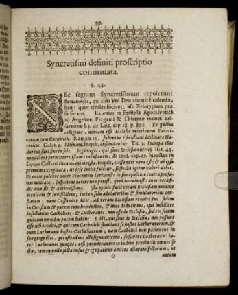 Syncretismi definiti proscriptio continuata.