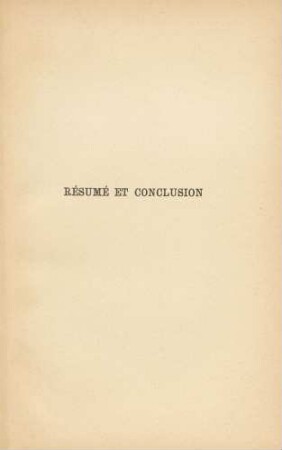 Résumé Et Conclusion