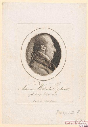 Johann Wilhelm Egkert; geb. 27. Juli 1753