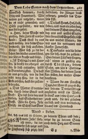 465-488, Abend-Lieder
