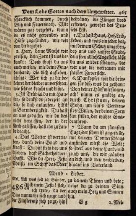 465-488, Abend-Lieder