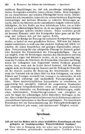 362-371, II. Sprechsaal