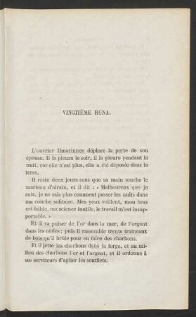 Vingtième Runa.