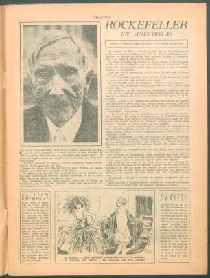 Rockefeller en anecdotas