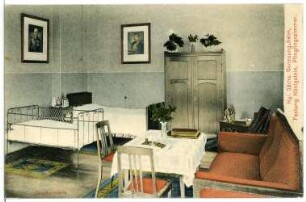 Königstein. Festung - Genesungsheim, Pfleglingszimmer