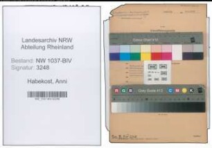 Entnazifizierung Anni Habekost , geb. 16.02.1904 (Pflegerin)