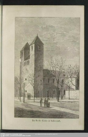Die Moritz-Kirche in Halberstadt