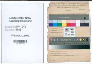 Entnazifizierung Ludwig Walther , geb. 03.04.1904 (Ingenieur)