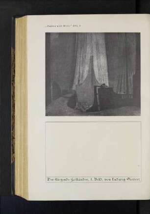 "Bühne und Welt" XVII, 9 Der fliegende Holländer, I. Bild, von Ludwig Sievert