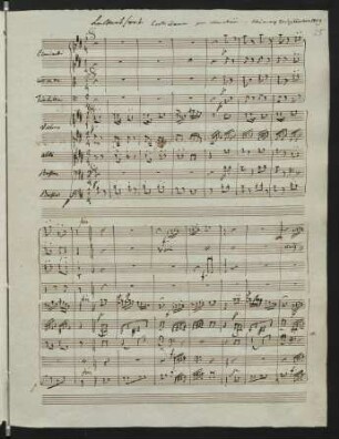 La Milfort; orch; D-Dur