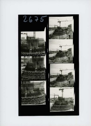 Fernmeldeturm, Frankfurt am Main, 1975