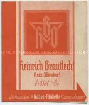 Katalog über Sitzmöbel