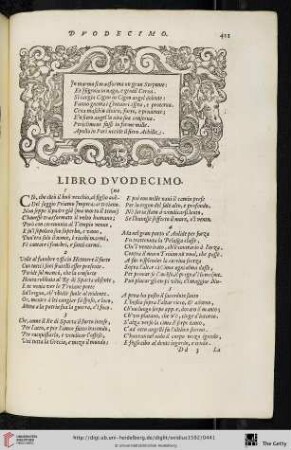 Libro duodecimo [1-218]