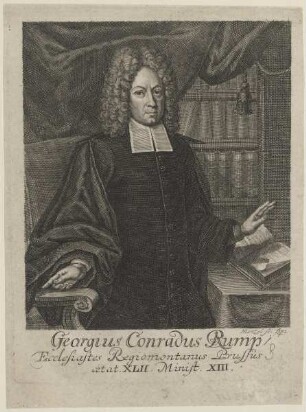 Bildnis des Georgius Conradus Rump