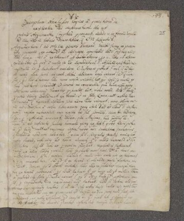 Exemplum Analyseos Logicae a quaestione de existentia dei depromtum