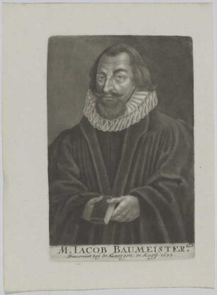 Bildnis des Jacob Baumeister