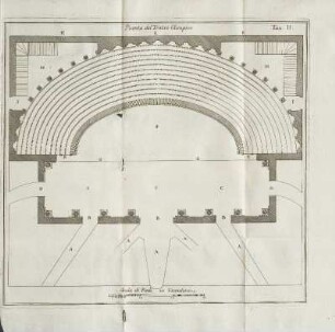 Tau. II. Pianta del Teatro Olimpico