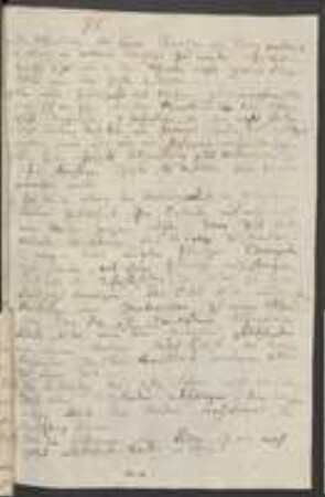 Brief von Johann Jacob Kohlhaas