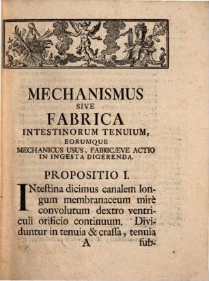 Specimen inaug. med. sistens mechanismum sive fabricam intestinorum tenuium