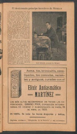 El destronado príncipe heredero de Mónaco