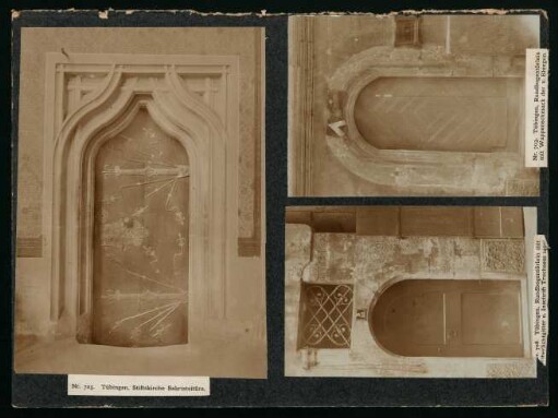PA 6149a, Stiftskirche, Tür zur Sakristei. Foto Sinner