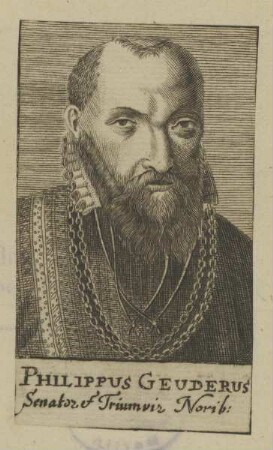 Bildnis des Philippus Geuderus