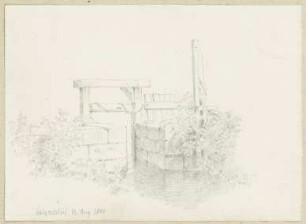 Stauwerk bei Salzschlirf