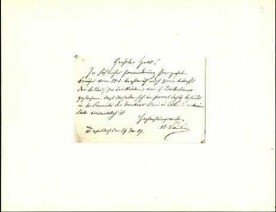 5-10-22-2.0000: Vautier, Benjamin, Maler; diverse Schreiben ff.: Fotos von Handschriften Vautiers