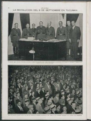 La Revolución del 6 de Septiembre en Tucumán