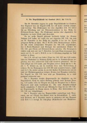 II. Die Angriffsschlacht bei Cambrai