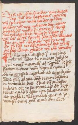 Marienlob, lat.-dt.
