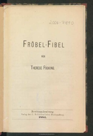 Fröbel-Fibel