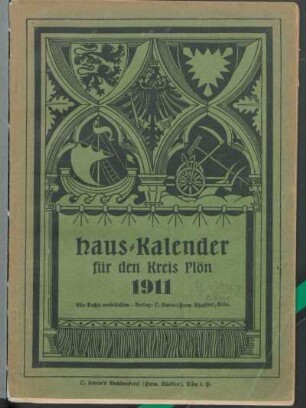1911: Hauskalender für den Kreis Plön