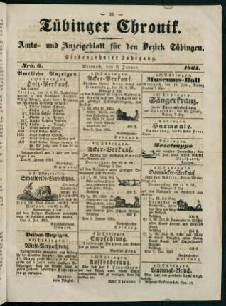 21-40, 9. Januar (Nr. 6) - 15. Januar (Nr. 10)