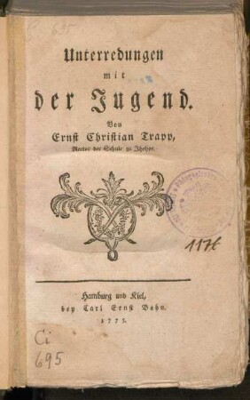 Unterredungen mit der Jugend