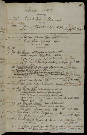 Von Hhn M. Norlin aus Schweden verehrt. - Ex Catalogo librorum Henr. Gottl. Franckii, Prof. Philos. Lipsiensis [...]