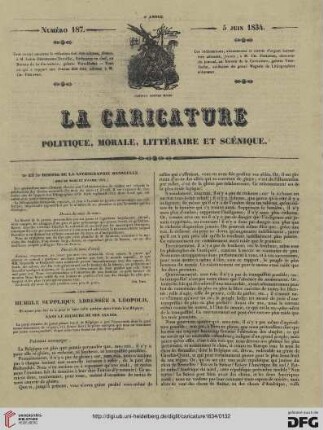 Numéro 187 (5 Juin 1834)