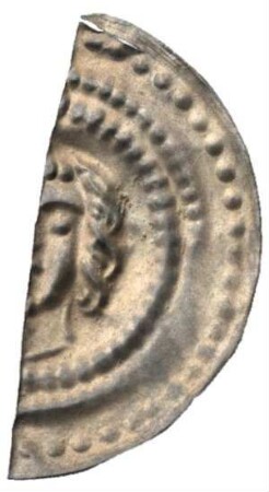 Fundmünze, Brakteat, 1247 - 1308?