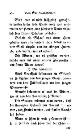 r) Die Staupe
