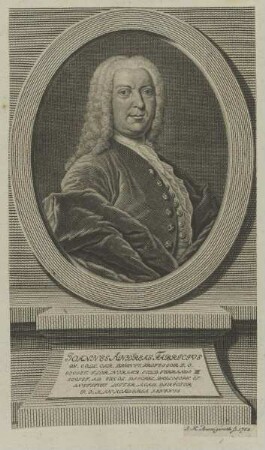 Bildnis des Johann Andreas Fabricius